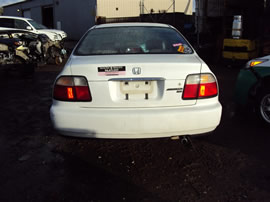 1996 HONDA ACCORD LE, 2.2L AUTO 4DR, COLOR WHITE, STK A14158